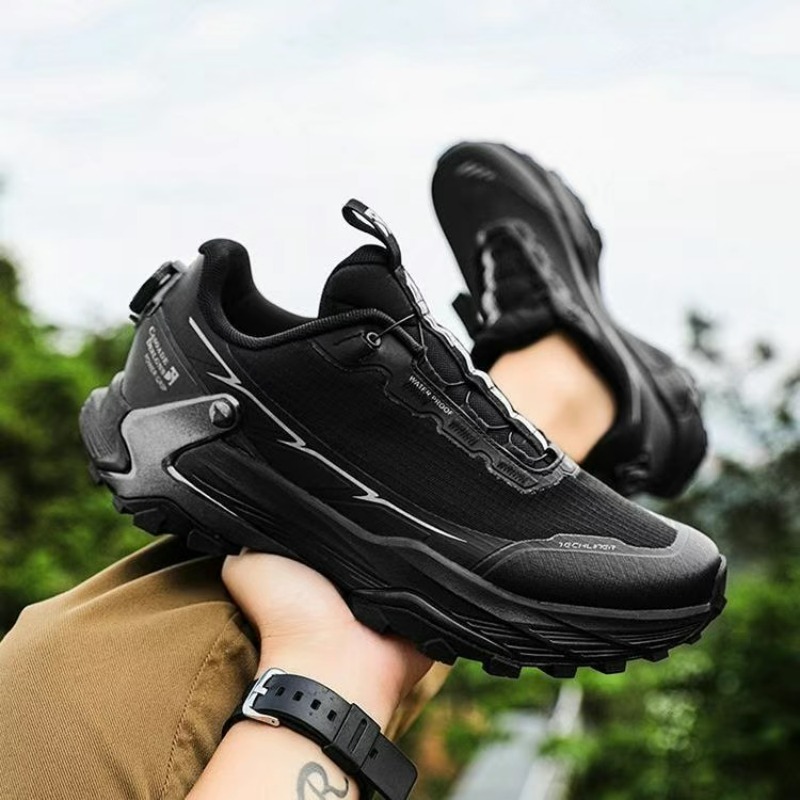 Anti Slip Trail Running Sneakers - Sepatu Lari Profesional 2026 untuk Pria,