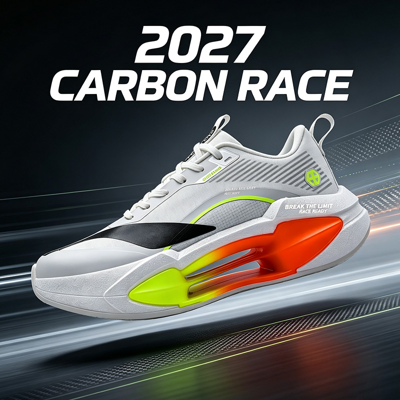 Carbon Plate Marathon Racing Shoes - Sepatu Lari Pria dengan Pelat Karbon