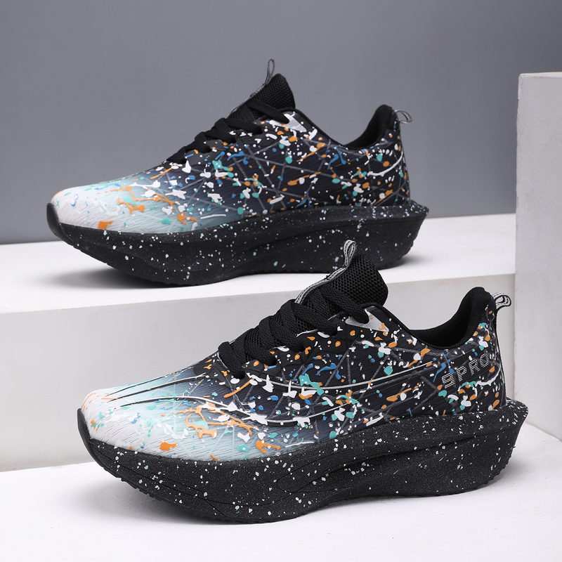 Breathable Mesh Athletic Shoes - Sepatu Lari Maraton Pria Uniseks Sepatu