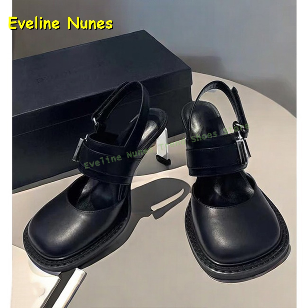 Sandals - Sandal Wanita Hitam Model Mary Jane
