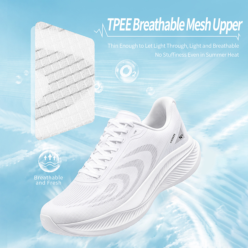 CIERSES Sepatu Lari Bernapas P - Reflective Night Running Shoes ulasan dan harga