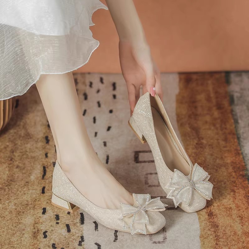 Sepatu Pernikahan Atasan Renda - Women'S Shoes ulasan dan harga