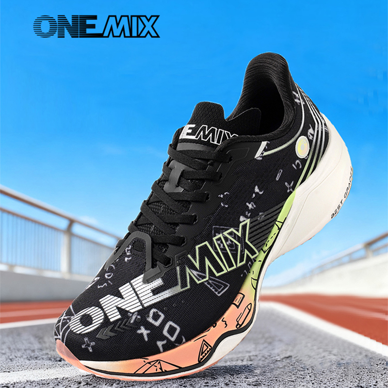 ONEMIX Sepatu Latihan Lari Bal - Carbon Plate Marathon Racing Shoes ulasan dan harga