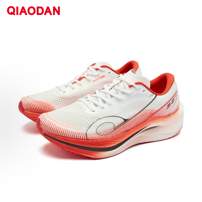 QIAODAN WIND 3PRO Sepatu Lari  - Carbon Plate Marathon Racing Shoes ulasan dan harga