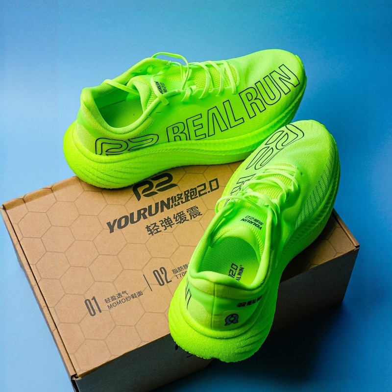 Sepatu Lari Profesional Pria,  - Anti Slip Trail Running Sneakers ulasan dan harga