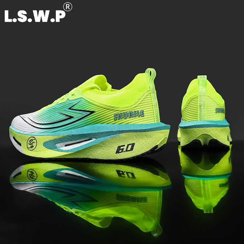 Sepatu Olahraga Kasual Pria, S - Carbon Plate Marathon Racing Shoes ulasan dan harga