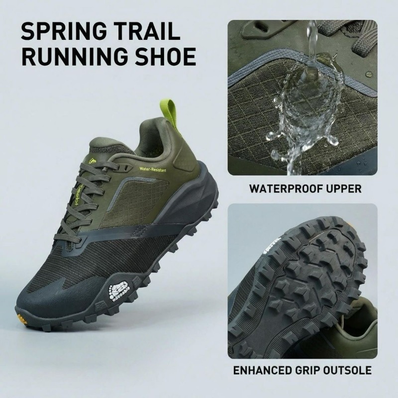 Sepatu Lari Profesional 2026 u - Anti Slip Trail Running Sneakers ulasan dan harga