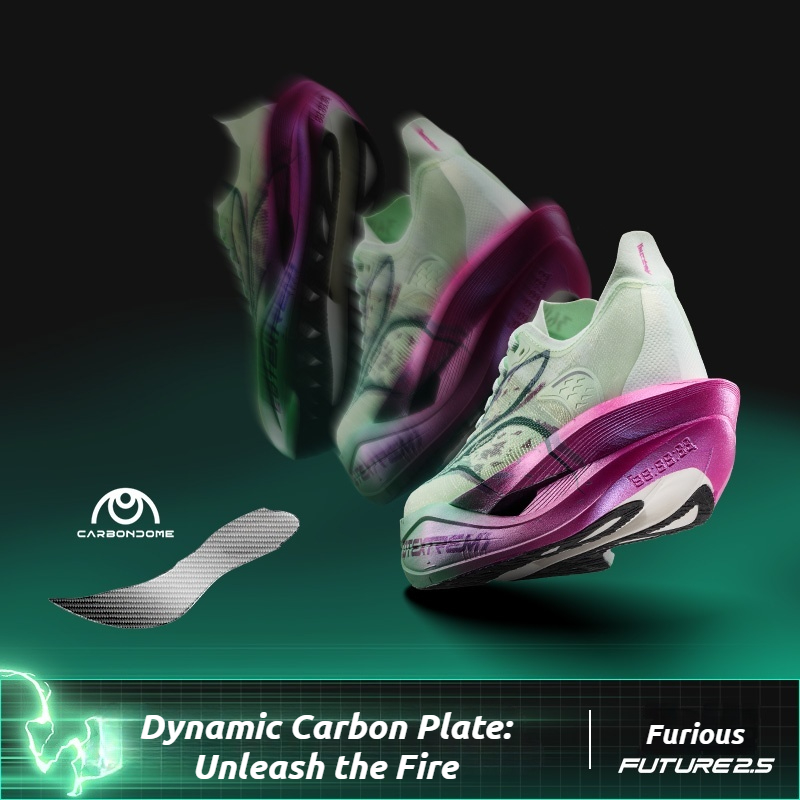 361 Degrees Furious Future 2.5 - Carbon Plate Marathon Racing Shoes ulasan dan harga
